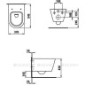 Подвесной унитаз LAUFEN KARTELL RIMLESS 8.2033.6.000.000.1