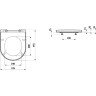 Сиденье LAUFEN KARTELL BY с микролифтом 8.9133.3.000.000.1